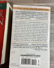 A Song of Ice And Fire Complete MM Paperback Book Set 1-5 Game of Thrones LOT