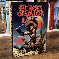 Echoes of Valor II – Karl Edward Wagner (1st edition 1st print HC) Tor, 1989