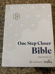 One Step Closer Bible NLT Navy Blue Candace Cameron Bure – Red Letter