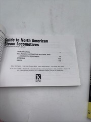 Guide to North American Steam Locomotives & Steam Power 2 Book Lot, PB.