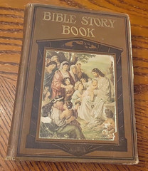 Antique Bible Story Book Elsie Egermeier 1922 Profusely Illustrated