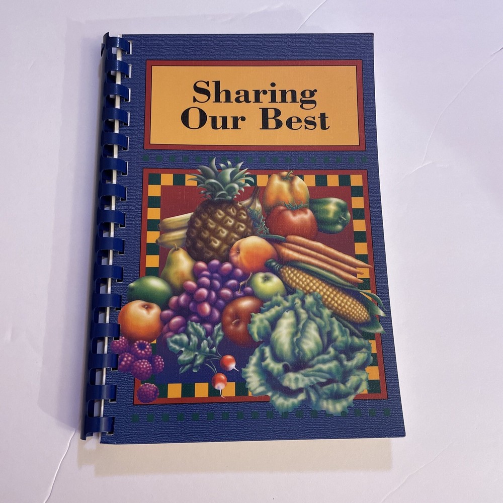 Morgantown WV cook book cookbook 2001 community spiral 104 pages of recipes