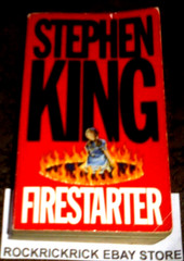 STEPHEN KING FIRESTARTER BOOK (510 PAGES)