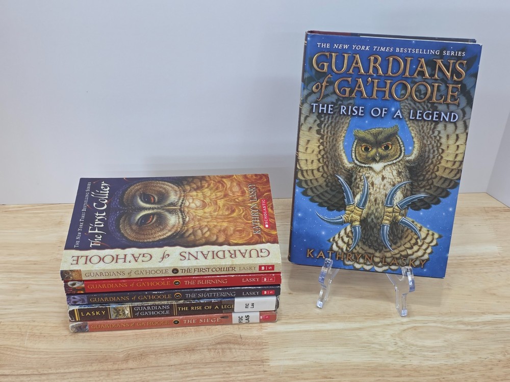 Guardians of Ga’Hoole Lot of 6 Kathryn Lasky 5 PB’s & 1 Hardcover