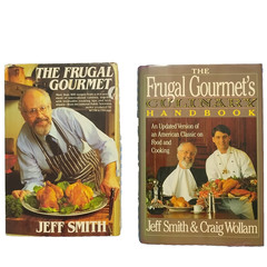 The Frugal Gourmet Jeff Smith Lot of 8 Hardcover DJ CookBooks William Morrow Co