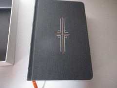Filament Bible NLT 2-in-1 Print & Digital Bible Book GREY COVER HOLY BIBLE