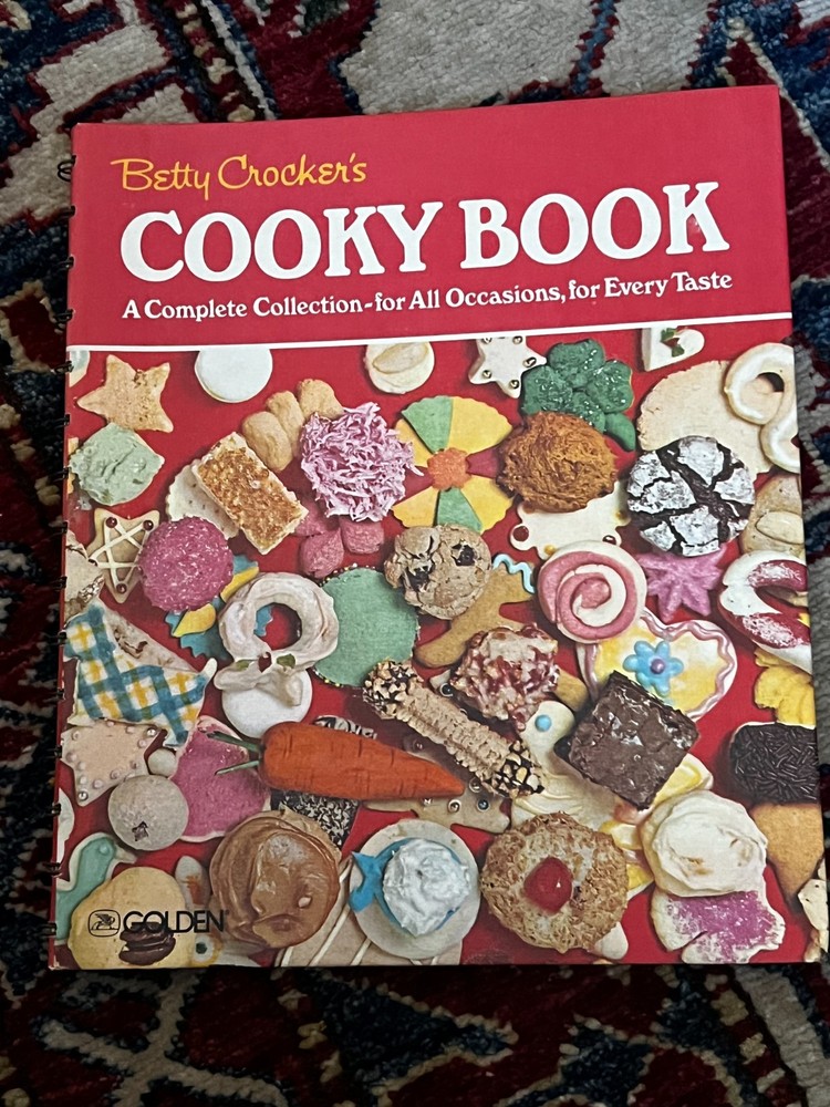 Vtg BETTY CROCKER’S COOKY BOOK~1978~24th Printing~156 PAGES~SPIRAL Bound