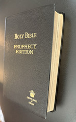 Holy Bible Prophecy Edition King James Red Letter Crown Jewel KJV Salem Kirban