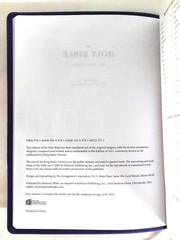 KJV Holy Bible Wide-Margin Personal Notes Edition King James Version Purple