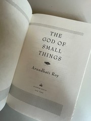 The God of Small Things by Arundhati Roy, HC DJ VG+ US Edition