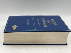 BLACK’S LAW DICTIONARY Henry Campbell Black 1979 Hardcover Fifth Edition