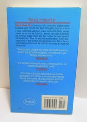 SIGNED Where Rivers Run Gary Joanie McGuffin Canoeing Canada Rivers Wilderness