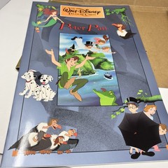The Walt Disney-Treasure Chest ~5 Oversized Books ~1991 Vintage!