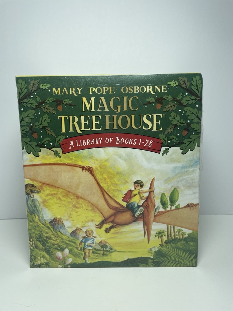 Magic Tree House Books 1-28 Boxed Set by Mary Pope Osborne – Sealed