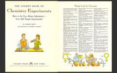 Golden Book Chemistry Experiments-Vintage Manual-Rare-Banned-Science Textbook-CD
