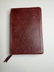 Christian Life Bible Burgundy Genuine Leather Leather NKJV