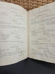 Vintage 1945 Salem Cookbook Recipes Pages From The Old Winston Salem NC Book