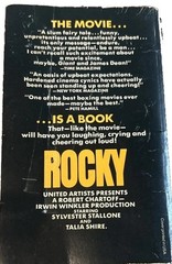Rocky Julia Sorel / Sylvester Stallone Paperback Ballantine Boxing Novel 1977