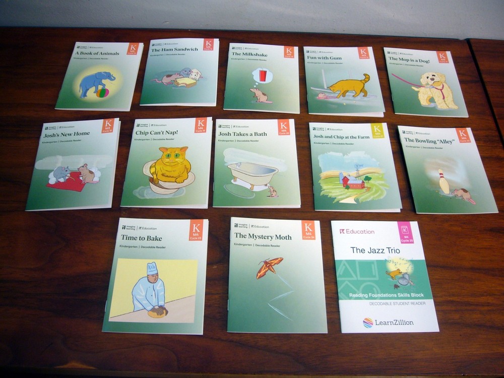 13 Decodable Reader Learn Zillion EL Education Kindergarten Classroom Homeschool