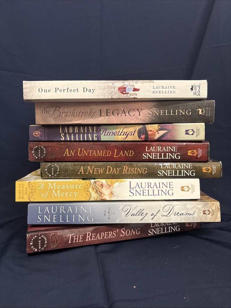 8 Lauraine Snelling Books. Like New