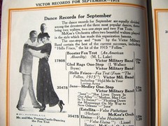 New VICTOR RECORDS Sep 1915 RASTUS STORIES Ralph Bingham Caruso Victrola CATALOG