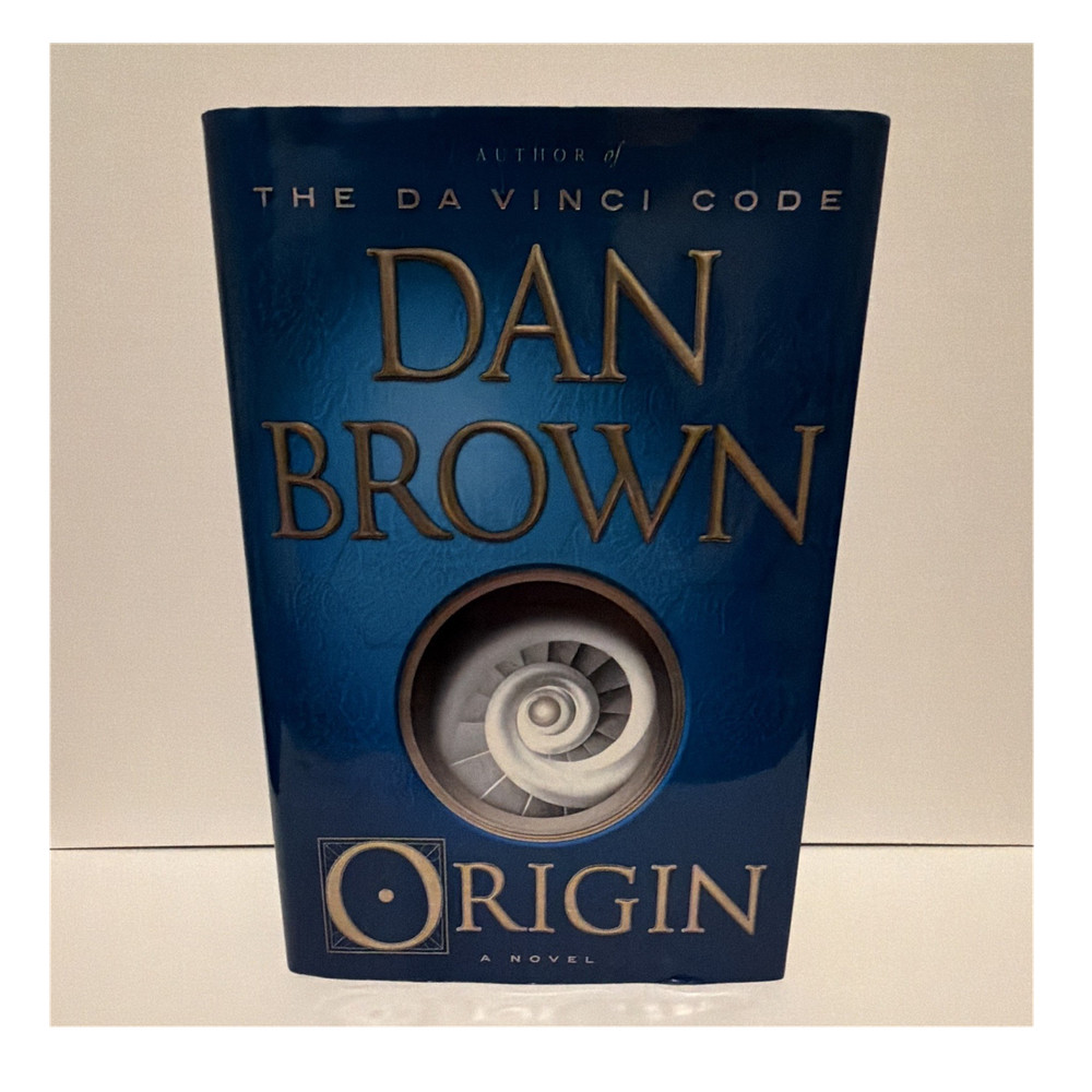 Dan Brown Origin Hardcover Robert Langdon Ser. Thriller Novel w/ Dust Jacket
