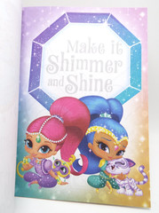 2 Shimmer and Shine books: Shapes & Colors / Hand Lettering Pre-K Workbook NEW*