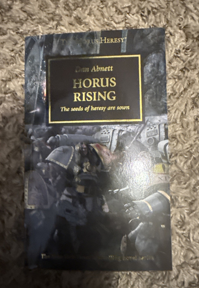 Horus Rising by Dan Abnett (2018, Trade Paperback) BRAND NEW UNREAD PB