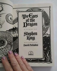 Eyes of the Dragon by Stephen King (1987, HC) ~ First Edition, First Printing