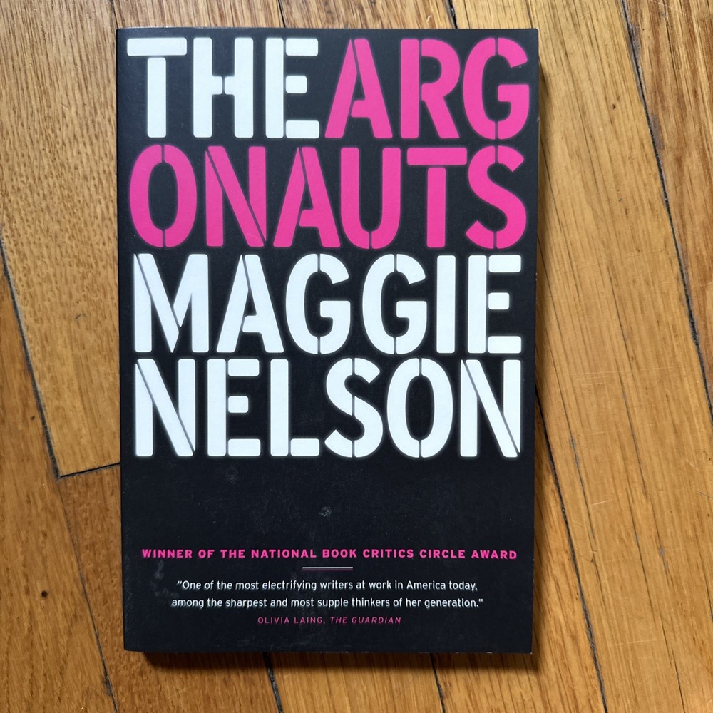 The Argonauts by Nelson, Maggie, paperback, like new-never read