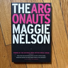 The Argonauts by Nelson, Maggie, paperback, like new-never read