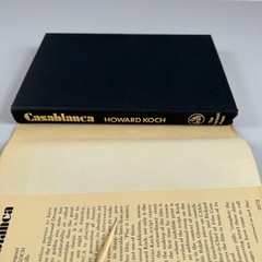 Casablanca Script and Legend Howard Koch 1973 First Printing Film History