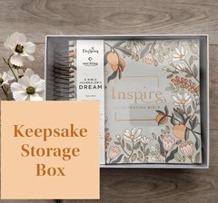 NLT Bible DaySpring Inspire Illustrating Bible With Filament App Spiral Bound