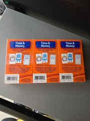 3x School Zone Time & Money Flash Cards Ages 6+ 1st 2nd Grade Learning Set Math