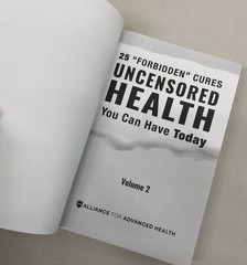Uncensored Health 25 Forbidden Cures Volume 2 Book USED FREE SHIPPING