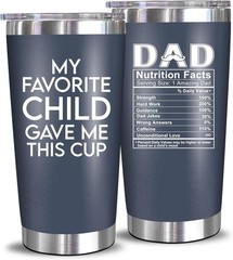 Funny Insulated Tumbler for Dad – 20 oz Break-Resistant Gift Idea