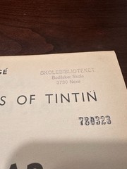 Lot of 3 The Adventures of Tintin by Herge Paperback Graphic Novels PB 1972
