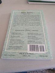 Holy Living, Jeremy Taylor, Paraclete Living Library, PB, Ed H Helms, Very Good