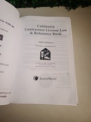 California Contractors License Law Reference Book 2019