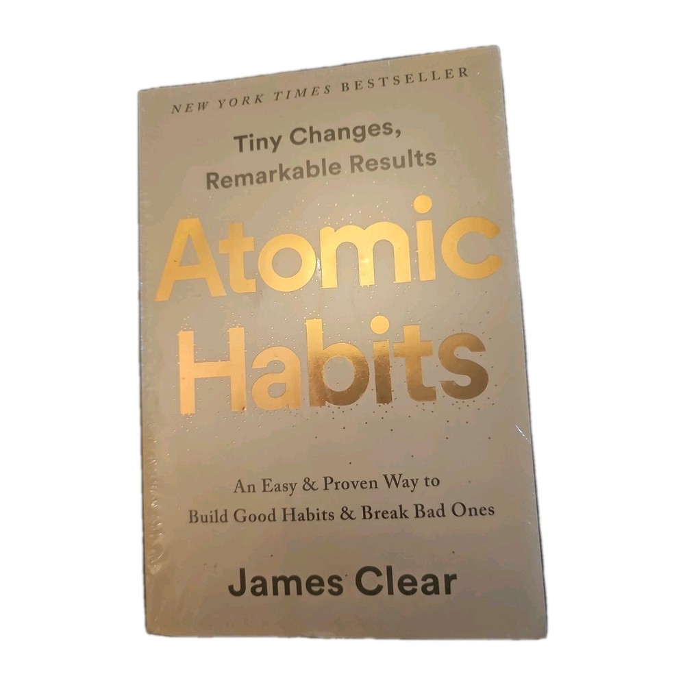 „Atomic Habits” by James Clear Build Good Habits Brand New