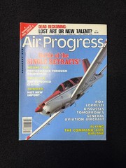 Air Progress Aviation Magazine October 1984 Battle Single Retracts Mooney 231