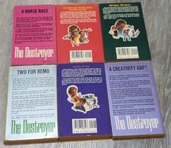 The Destroyer 6 book lot by Warren Murphy & Richard Sapir. Pulp Men’s Adventure