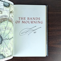 Brandon Sanderson BANDS OF MOURNING Leatherbound NUMBERED and SIGNED – IN HAND