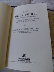 The Holy Spirit By John F. Walvoord HBDJ 1978