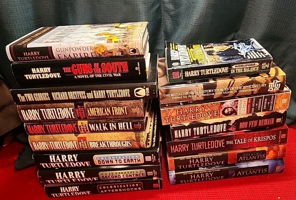 HARRY TURTLEDOVE 16 Books Alternate History Colonization The great War Series