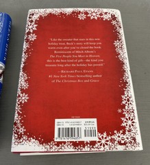 Glenn Beck Christmas Sweater & The Snow Angel Lot of 2 Christmas Books Hardcover