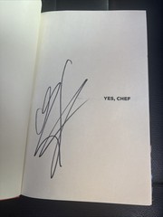 YES, CHEF A Memoir, by Marcus Samuelsson Signed 2012 Hardcover Autographed Book