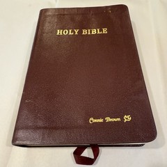 Vtg Holy Bible King James Version Kenneth Copeland Reference Edition Leather KJV