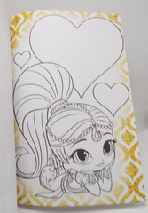2 Shimmer and Shine books: Shapes & Colors / Hand Lettering Pre-K Workbook NEW*
