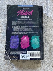 Student Bible by Zondervan Staff (1992, Trade Paperback)